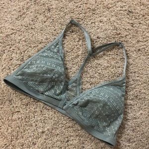 Light Green Lace Bralette Size L